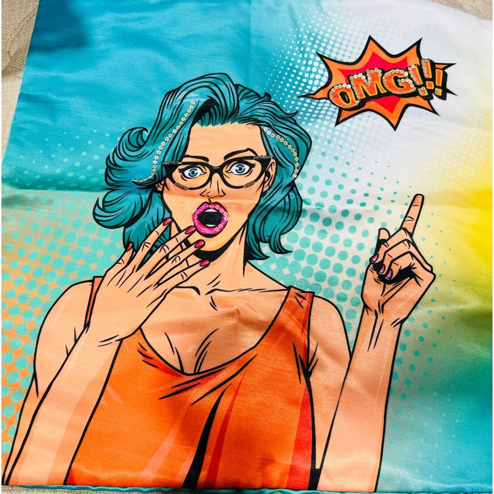 Pop pillow case.